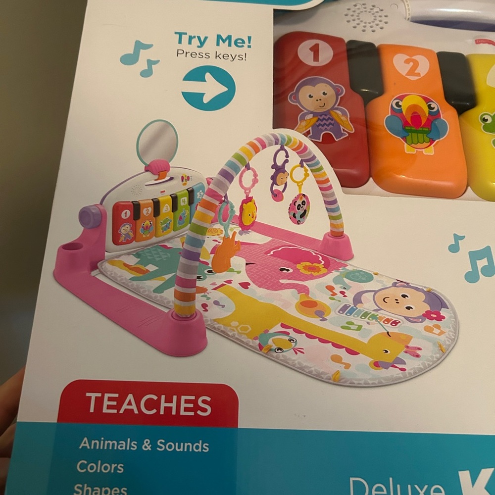 Fisher Price NWT Deluxe Kick & Play Piano Gym